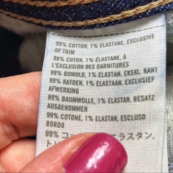 Hollister Distressed Denim Skirt Size 25/1 - Picture 5 of 5